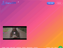 Tablet Screenshot of carejoy.com